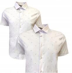 Anagre Férfi Elegáns Ining Casual Pamut Fehér XXL