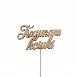 Klepkomania topper tortára Szurkolok Neked! (BSTP554.)