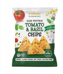 POPCROP Protein chips paradicsom bazsalikom 60g Pop Crop (5907652545543)