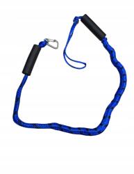 Motowodniak 6 Láb Hosszú Kikötőkötél Karabinerrel, Kék Színű, Vízi Járműhöz