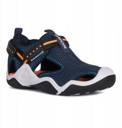 Geox Gyerek szandál Geox Wader navy/fluo orange 28 Eu