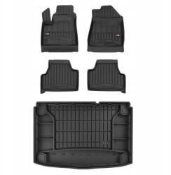 FroGum 3D autószönyegek és szőnyeggarnitúra Kia Soul Ev II-höz 2019-től, alsó csomagtér padló