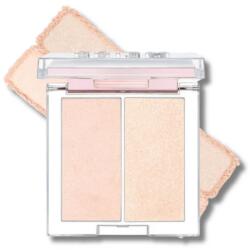 Clio Prism Highlighter Duo #01 Cream Fizz 5.6 g meleg árnyalatú highlighter duó (CLIOPHD-CF01)