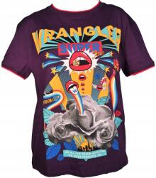 Wrangler oversize póló Ss lila Boyfriend S W36 (W739-5G-HWT)