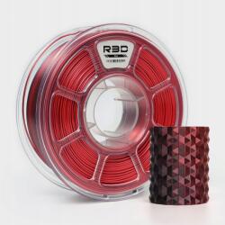  R3D Pla Magic Silk 1, 75mm 250g Kétszínű Fekete Piros többszínű (5903899272501)