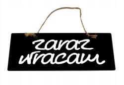 Studiocen Kréta tábla Hamarosan Visszajövök (TA0112)