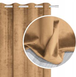Prestiqua Nappali Függöny Készre Szerelve Mustár 140x225 Velúr (velvet5)