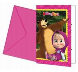 Procos Meghívók Mása És A Medve 6 db