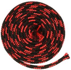 Kacperek Kötél 6mm Kötél 600kg Polipropilén Fekete-Piros 20 méter (8494/TBK/LS/PPF/6/CzCzw)