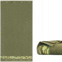 Zwoltex Kéztörlő 50x90 Zwoltex egyiptomi pamut, Grafik Oliwka bordűrrel (ZWOLTEX PRODUKT POLSKI)