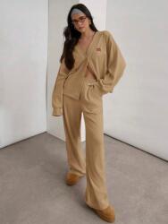 Shein Bordázott Kardigán Nadrág Szett (s) (610619)