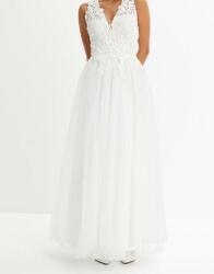 Bonprix Esküvői Ruha CSIPKÉVEL__46 (94557695)
