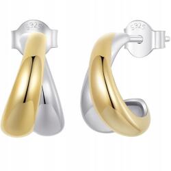 M. Jopek Ezüst Fülbevaló 925-ÖS Ezüstből Klasszikus Elegáns M. Jopek