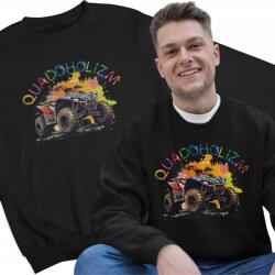 Aradena Ideális pulóver quad vezető rajongóknak, quad mintával, XXL méretben (406 XXL Quadoholizm)