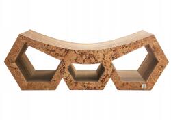 Kapak Drapak Kutyafekhely Macskának Korek Diamond bordó macskakaparó (Korek Standard Diamond bordo)