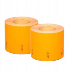 studiocen Nyomtatott címke narancssárga 41x29mm 5 db