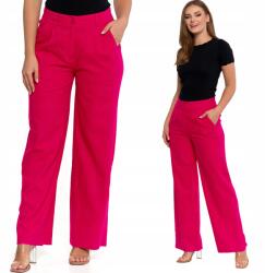 Moraj Női Széles Szárú Vászon Nadrág Magas Derékkal Elegáns Moraj M (OSD5500-004)