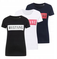 Mustang Alina C Logo Tee Női Póló 3 darabos szett Póló szett M méret