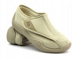 DR ORTO Női Félcipő Befado Dr Orto 431D002 Tépőzáras Ortopéd Papucs Bézs (431D002 BEŻ)