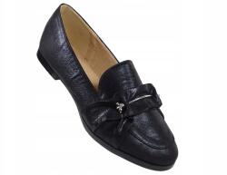  Kabát Fekete lapos talpú női félcipő 38-as (20681)