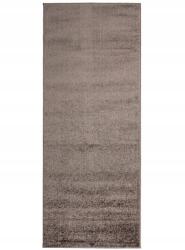 Dywany Chemex Szőnyeg Fríz 70x250 Egyszínű Divatos Szürke (P113A DARK GRAY SPRING)