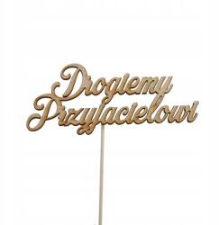 Klepkomania topper torta felirat Drága Barátomnak (BSTP548)