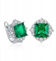 M. Jopek Ezüst Fülbevaló 925 Ezüst Négyzet Elegáns M. Jopek