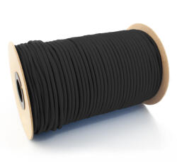 DQ-PP Gumikötél Rugalmas Ponyva Expander Strapabíró Gumi Fekete 8mm (LILE8_A)