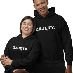 Aradena Páros pulóver szett Elfoglalt/Elfoglalt szerelmeseknek, Valentin napi ajándék S (51 52 S Zajęta Zajęty 04)