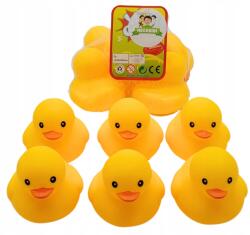  Megadidi 6 darabos Kacsa szett fürdéshez, Gumi Kacsa, hat Kacsa készlet (MEGADIDI DUCK SIX PACK)