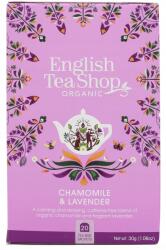 English Tea Shop Gyógynövény tea kamillával és levendulával (20x1, 5) Bio 30 g (680275039419)