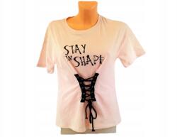 Reserved Fűzős, fűző hatású póló Reserved, M-es méret