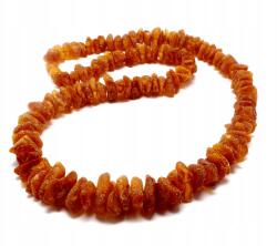 Biżuteria Front Csiszolatlan Borostyán Nyaklánc (8231J)