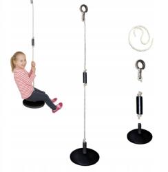 Małpiszon tányér hinta fekete (00042855)