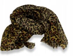  Nagy olasz leopárdmintás sál