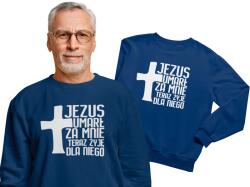 Aradena Ideális Blúz Zarándoklathoz Keresztény Blúz Zarándoklathoz S (406 S Jezus umarł za mnie)