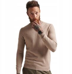 Superdry Bézs Pulóver Melange Hímzéssel (2XL) (593705)