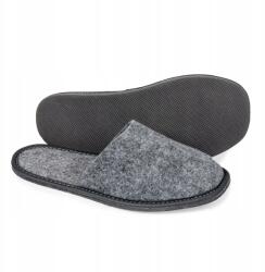 Nowo Filc Férfi Papucs Szürke Teljes Otthoni Papucs (FM-1539 B)