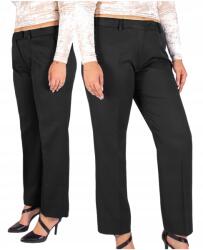 FIRI elegáns női nadrág Látogatói Bővített nadrág fekete 42 /33 XL (777.1/C242-33)