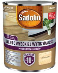 Sadolin Lakk Nagy Szilárdságú lépcső parketta Színtelen Félmatt 0, 7L (5904078224854)