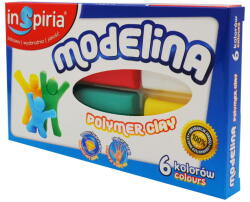 Inspira Inspiria gyurma 6 szín kreatív készlet modellező anyag 8908 (8908)