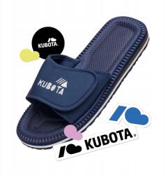Kubota Tépőzáras Flip-flop Papucs Kubota Férfi 44-ES Sötétkék Könnyű Papucs Matrica Ingyen 44 (K0000-100-002-15-1-044-Z)