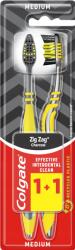 Colgate Zigzag Charcoal Fogkefe Közepes 1+1 Db