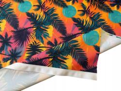 Kacperek Oxford szövet nyomott mintával Vízálló Szublimáció 70cm x 100cm Trópusok (8783/70x100cm/oxf/TRO)