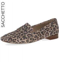 Peter Kaiser leopárdmintás félcipő/mokaszin Catania [74240-44-458] méret 40, 5 (74240-44-458)