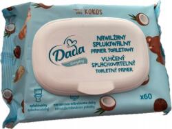 Dada Kokuszdió Illatú, Puha, Nedves, Lehúzható Wc Papír Dada 60 db (5908272617962)
