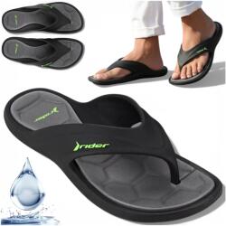 Rider Férfi strandpapucs, japán fazon, 44-es méret Rider Kényelmes, gumis, sportos, medencéhez/strandra (RIDER Cape 83631-AZ143)