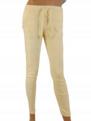  Civico sárga, szűk szárú, megkötős nadrág, S méret