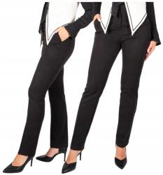 FIRI elegáns Fekete Női Anyagú nadrág W44-L29 XXL (777.18/36-29)