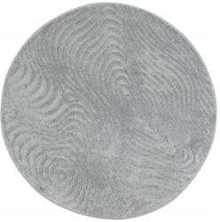 e-floor Boho Cora szőnyeg 120 cm Szürke kerek Hálószoba Nappaliba modern (508700)